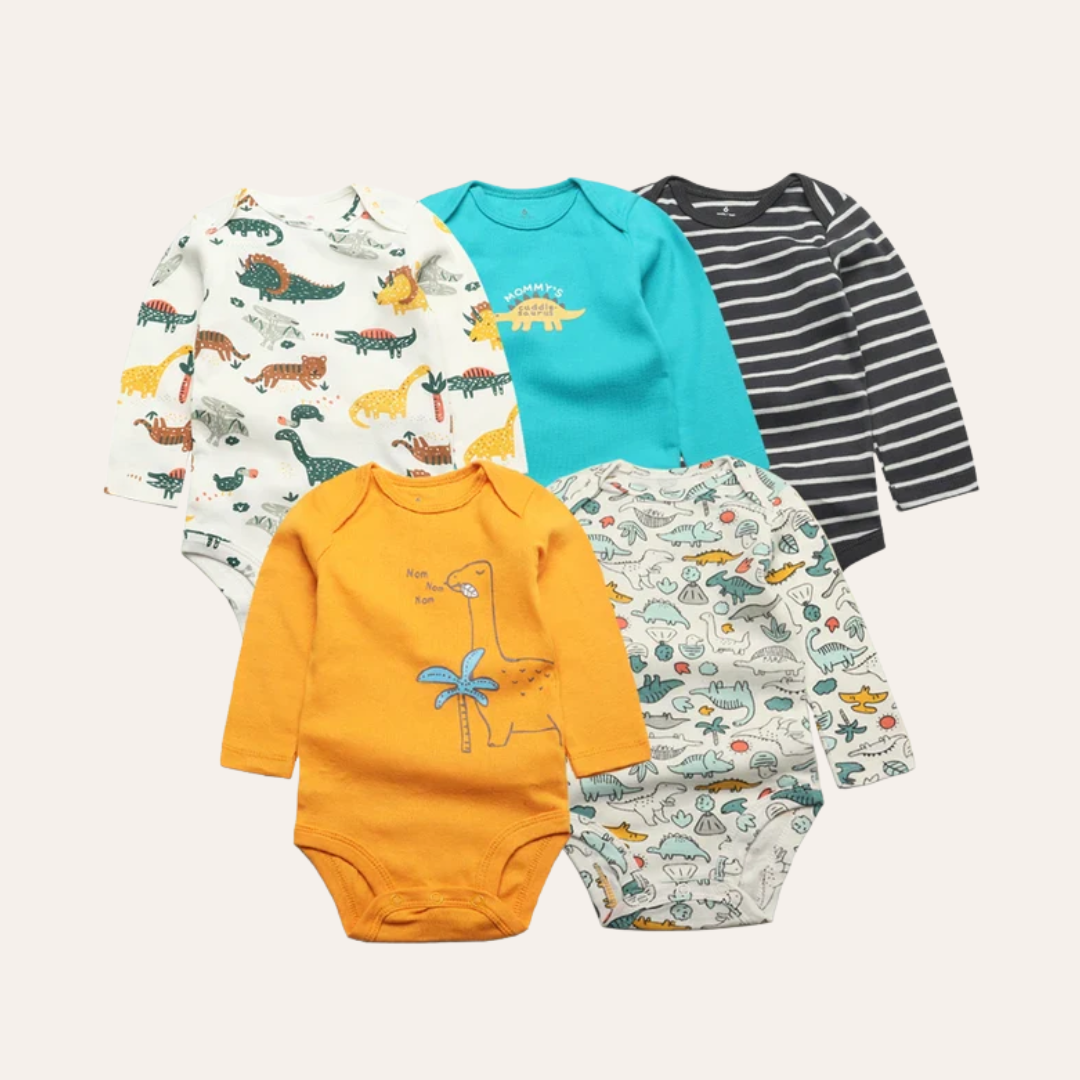 Conjunto 5 Peças Body Infantil