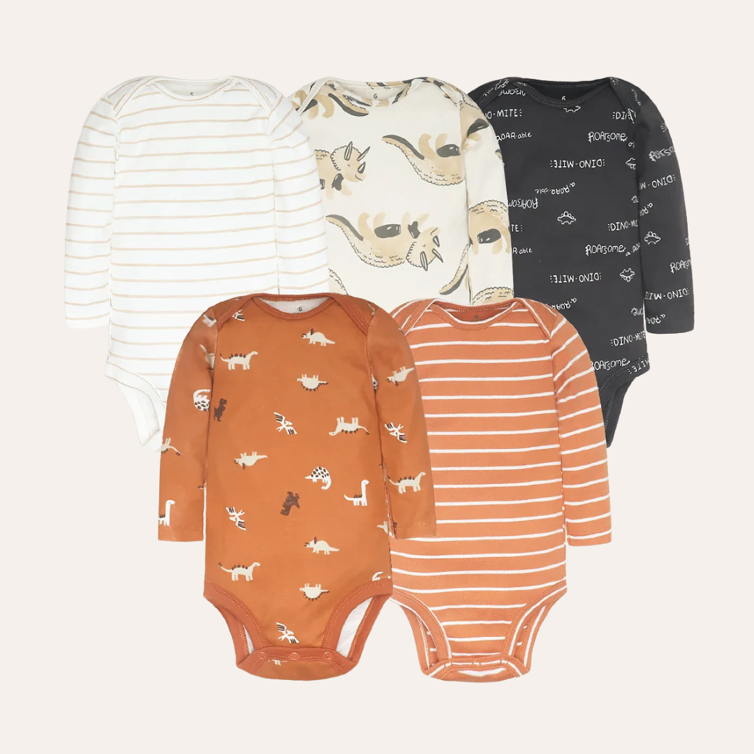 Conjunto 5 Peças Body para Bebê