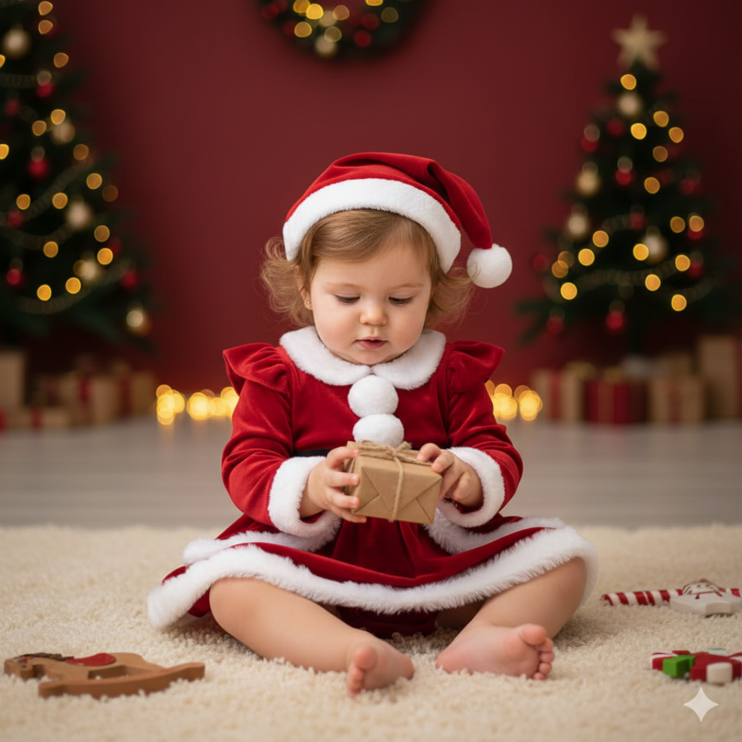 Mrs. Claus Outfit for Baby