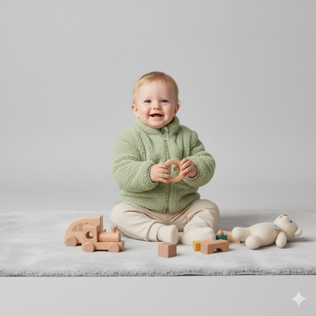 Casaco Infantil de Pelúcia