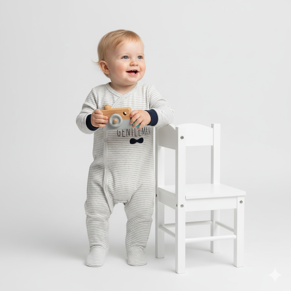 Conjunto 3 Peças Macacões Infantil