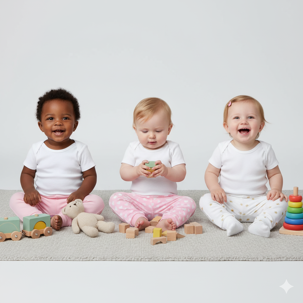 Conjunto 5 Calças para Bebê