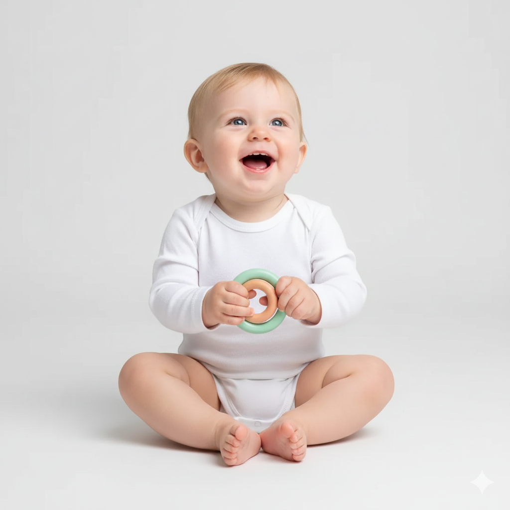 Conjunto 5 Bodies de Bebê Liso Branco