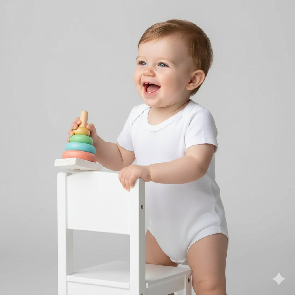 Conjunto 5 Bodies de Bebê Liso Branco