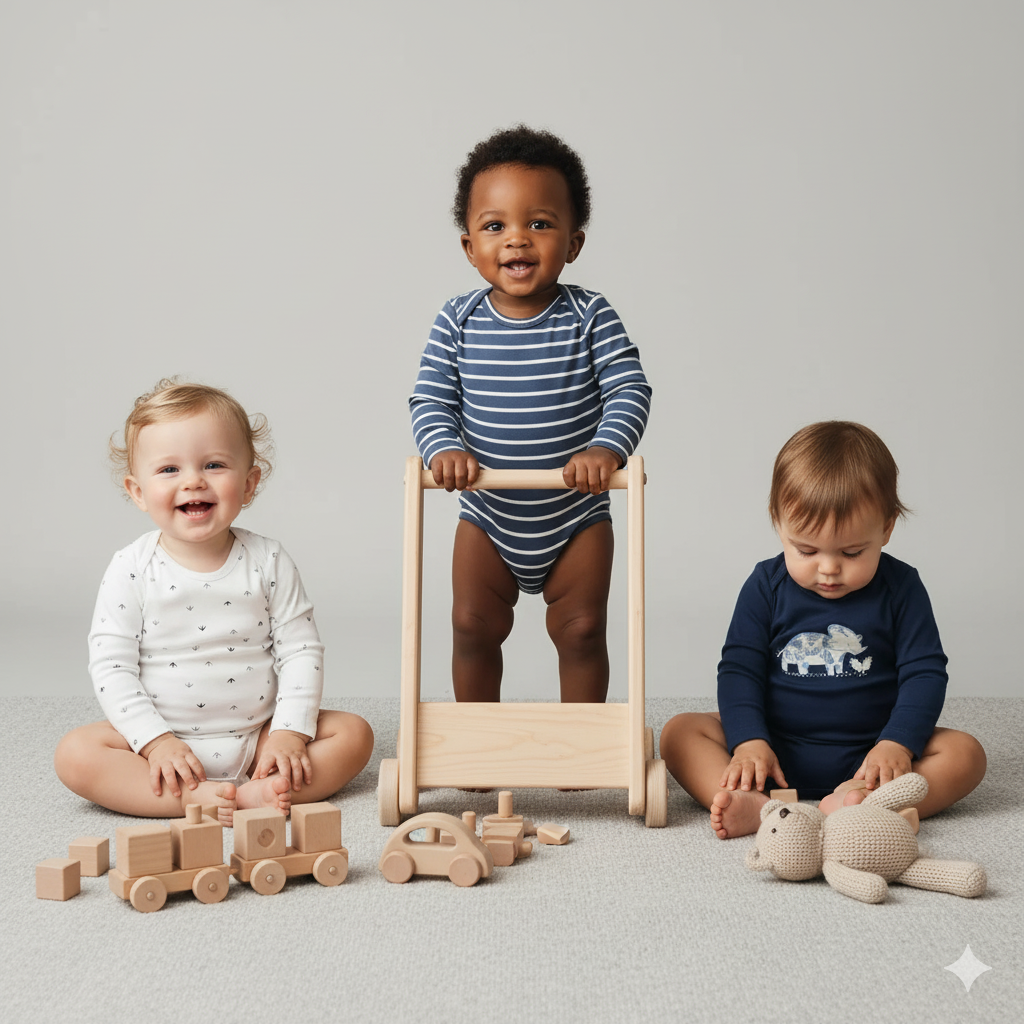 Conjunto 5 Peças Body Infantil Masculino