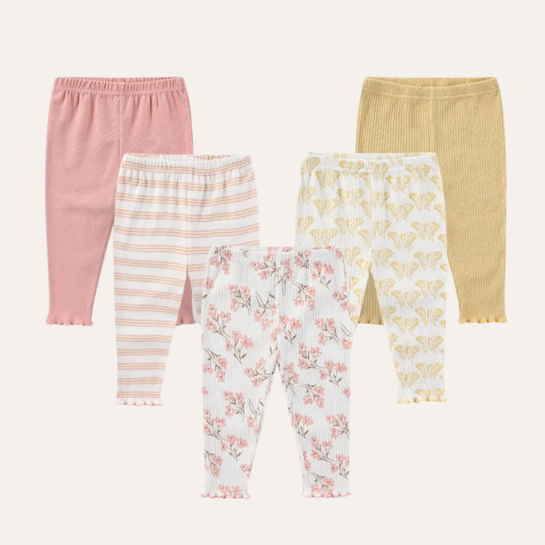 Conjunto 5 Calças para Bebê