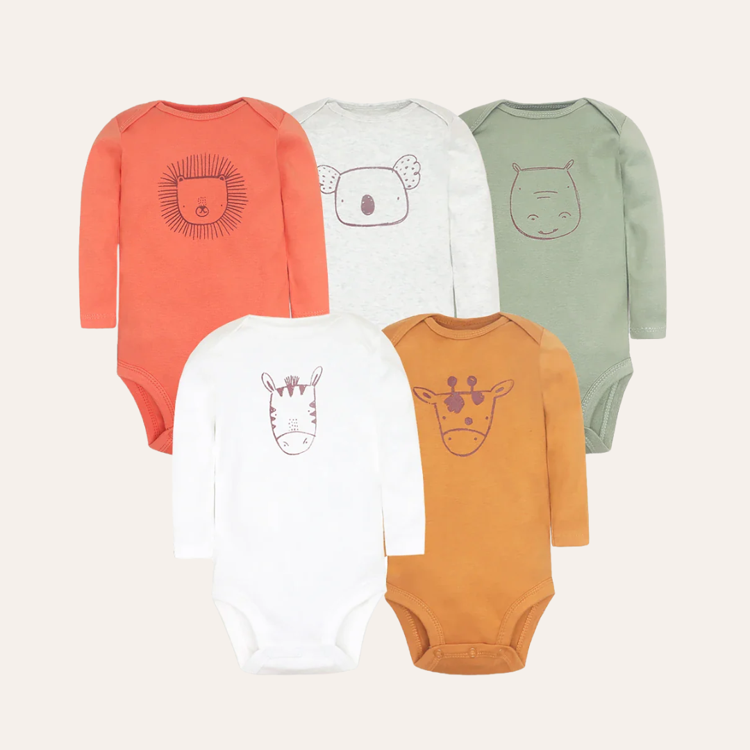 Conjunto 5 Peças Body para Bebê