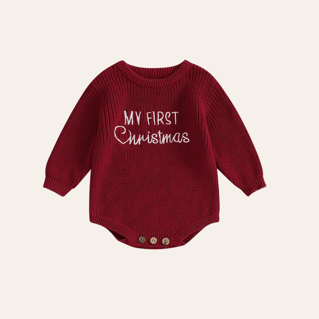 Baby Christmas Sweater My First Christmas