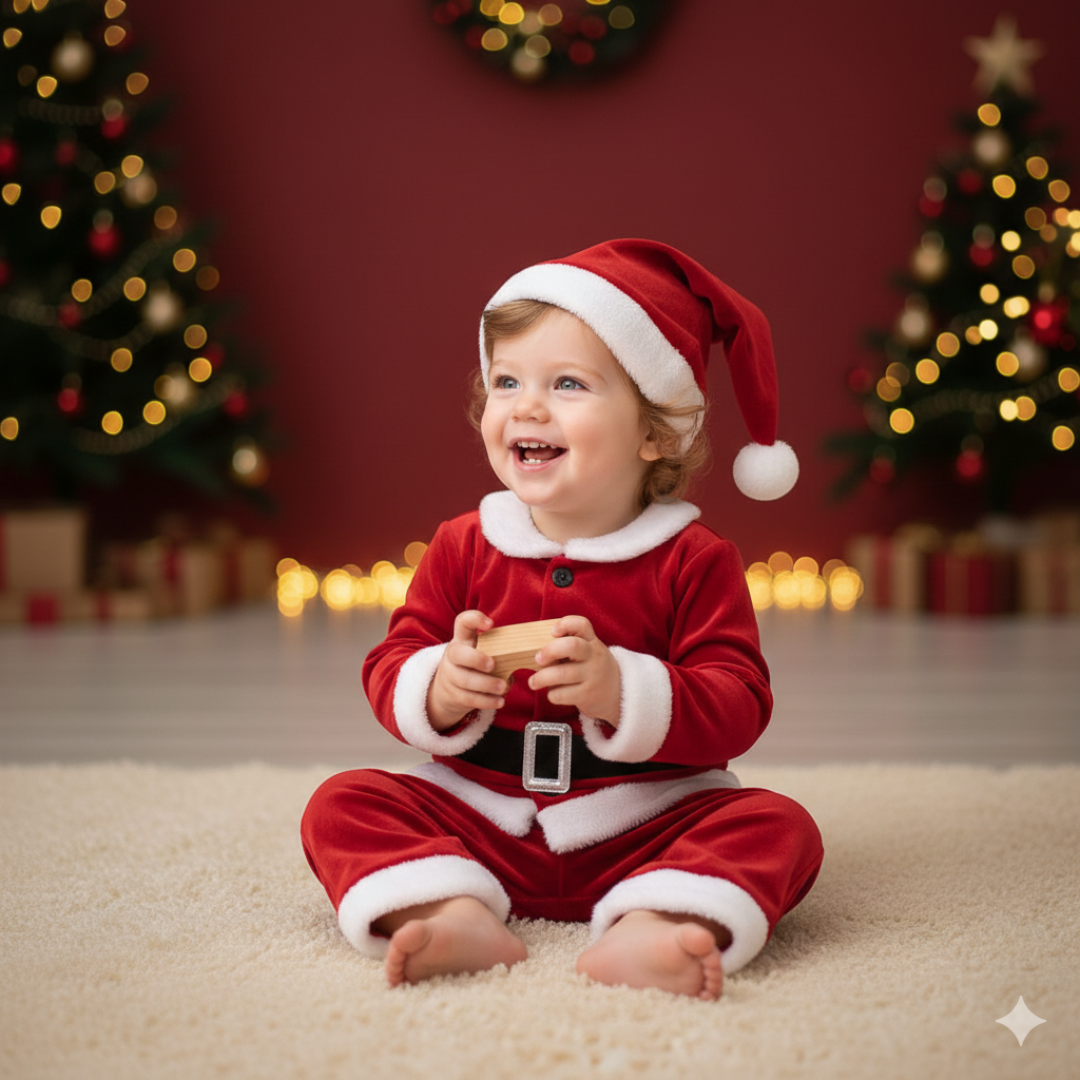 Mr. Claus Outfit for Baby
