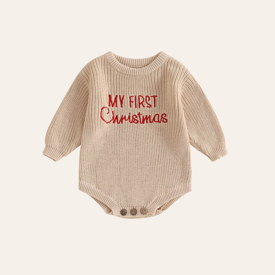 Baby Christmas Sweater My First Christmas