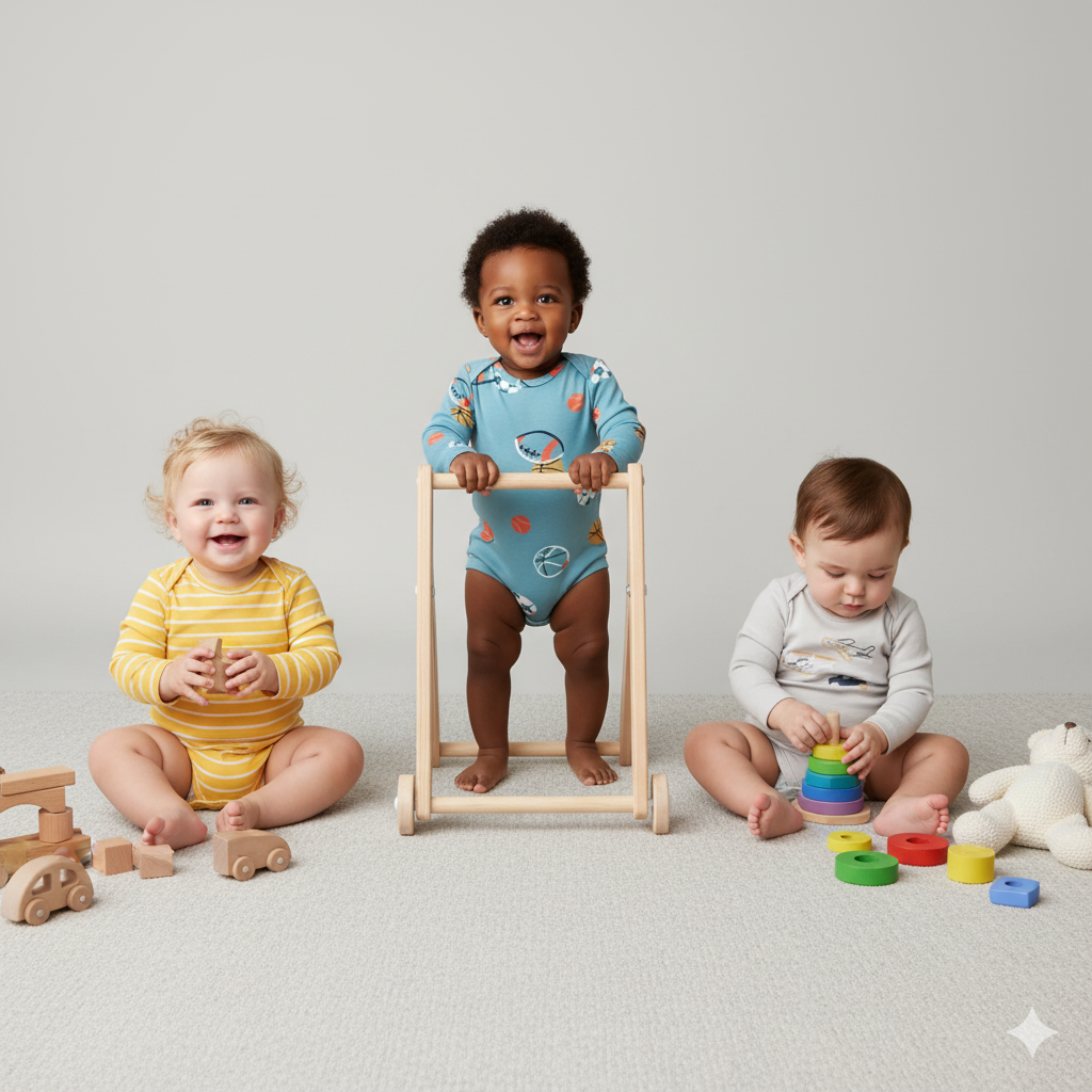 Conjunto 5 Peças Body Infantil Masculino